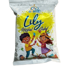 Lily Yellow Herbal Gulal